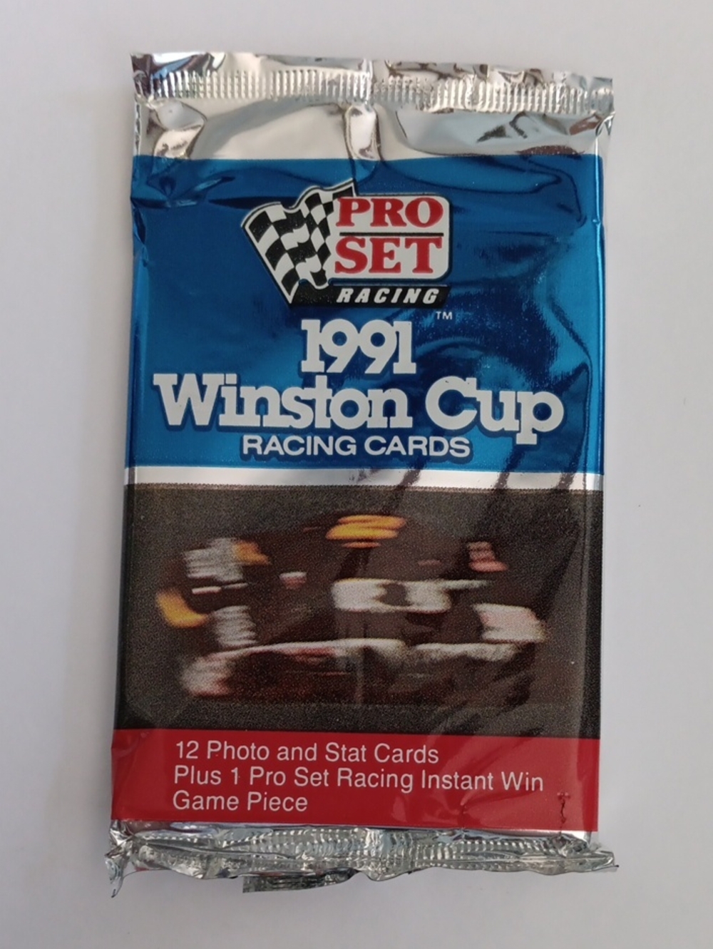 1991 Winston Cup Racing Trading Cards. Pack has 12 photo cards. NEW